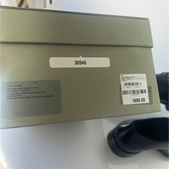 Tom Ford Leather Bos Taurus Men Shoes Formal Dress Shoes Size US12 - Picture 15 of 15